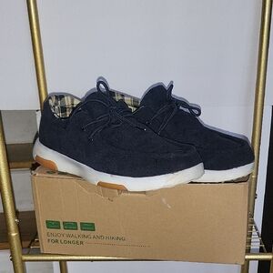 EUC Sizse 14 Men's Navy Slip-on Deck Shoes